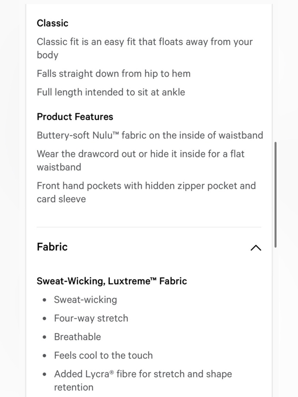Lululemon Stretch Pull On High Rise Blue Jogger Pants 6 - Picture 12 of 12